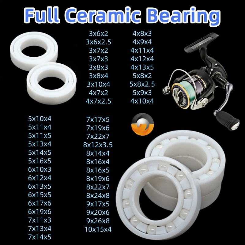 Fly Reel - 1 st MR84CE 4x8x3mm Volledige Zirkonia