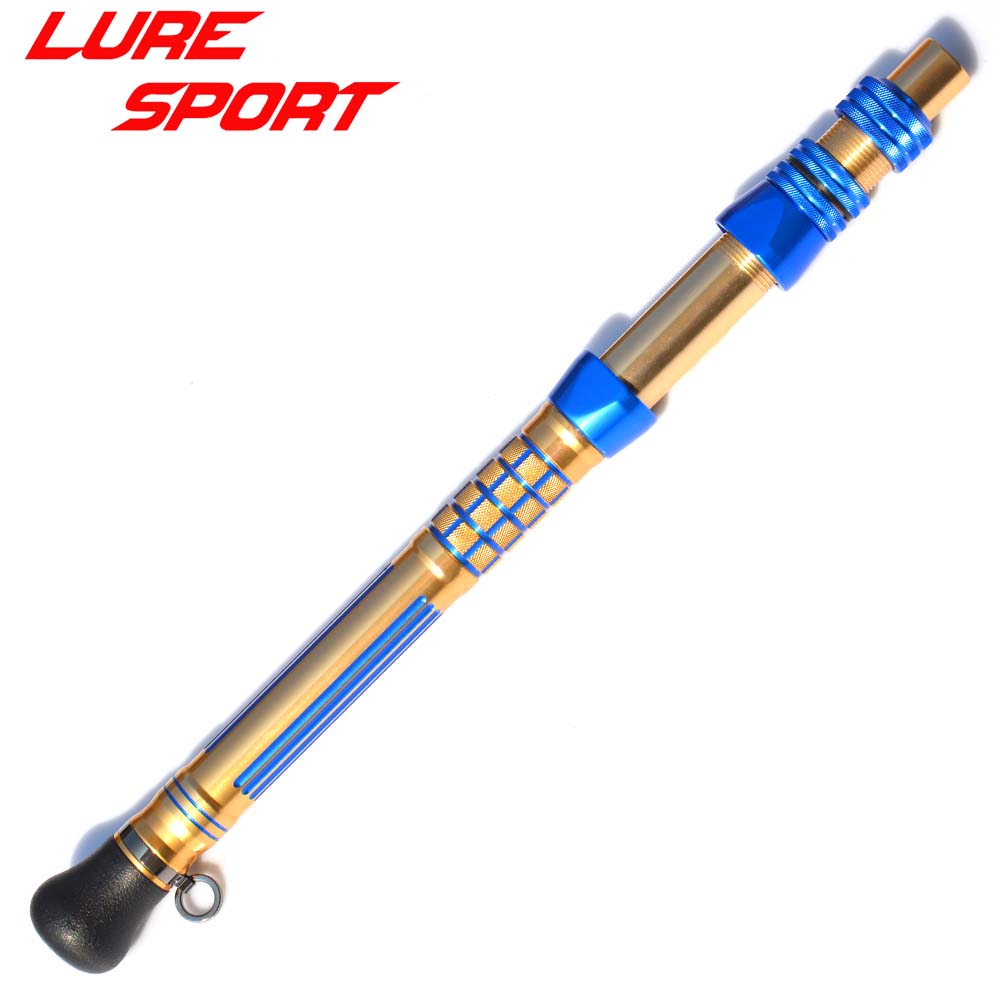 Trolling Reel - Luresport 40Cm Goud En Blauw Lock