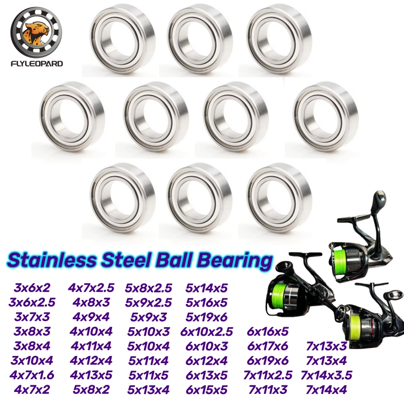 Conventional Reel - 10 stks SMR85ZZ 5x8x2.5mm ABEC-9 Rvs