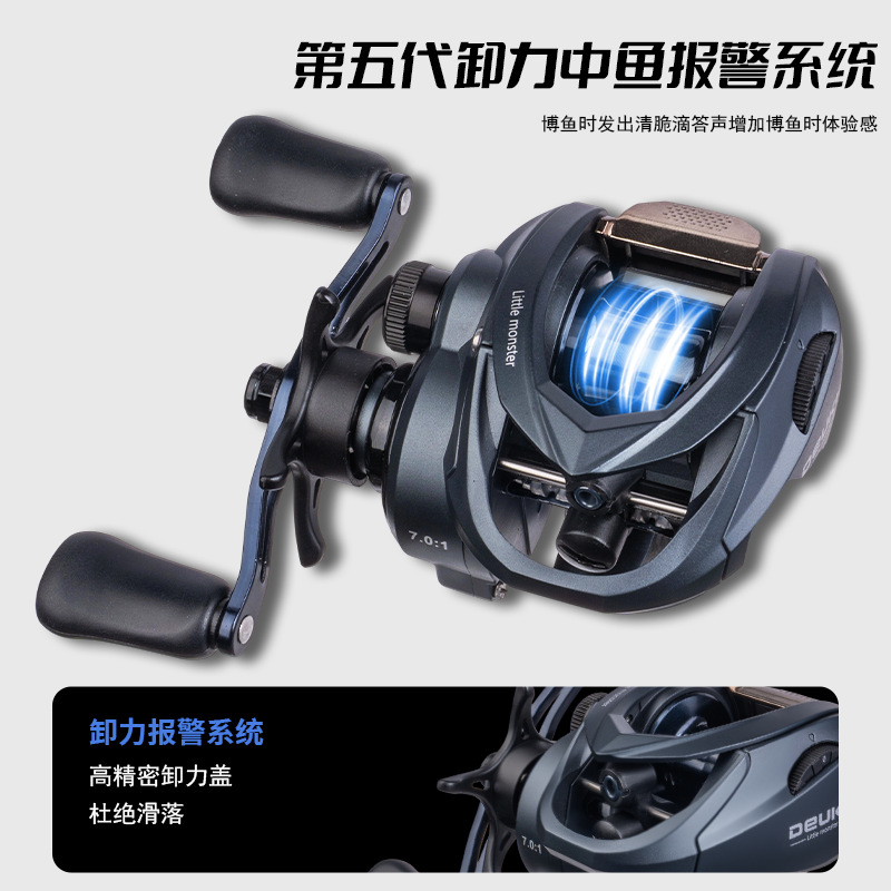 Q1 Baitcasting Reel met DC-rem - Reel Spare Spool recensie en prijs