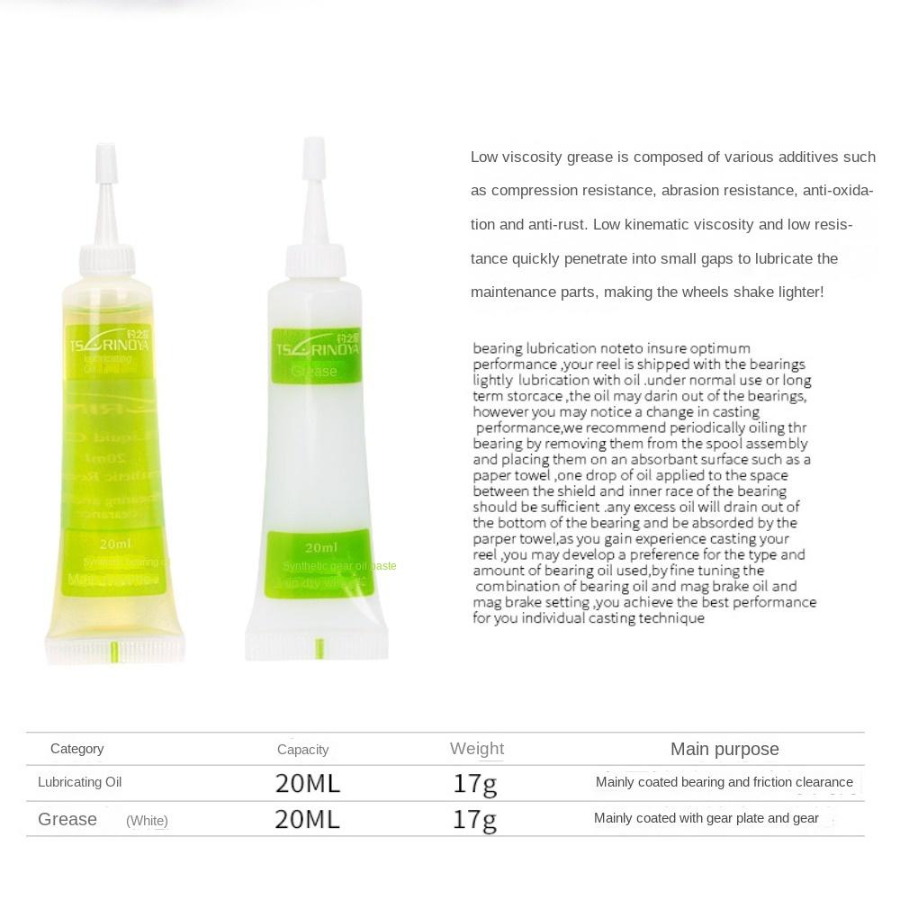 1 set Compressieweerstand Spin - Reel Grease recensie en prijs