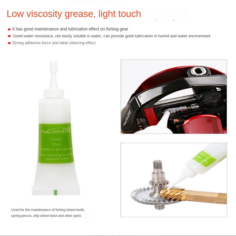1 set Compressieweerstand Spin - Reel Grease recensie en prijs
