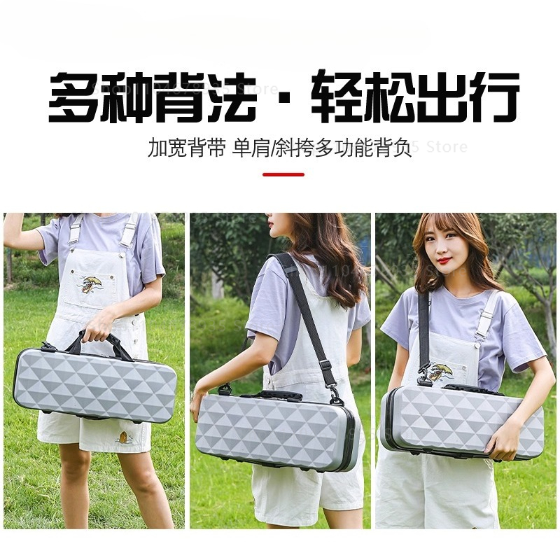Mini hengelhoes met harde scha - Reel Case recensie en prijs