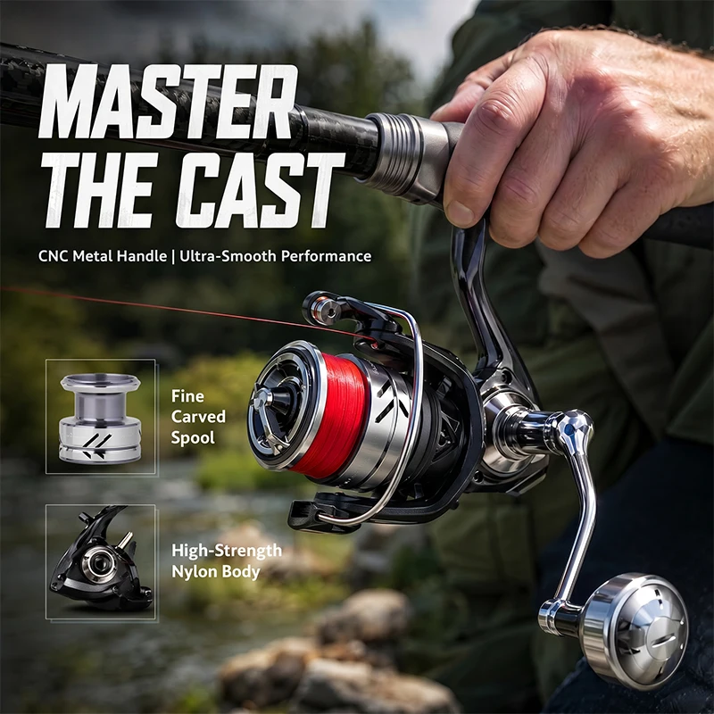 DEUKIO Metalen Knop Visserijro - Surf Reel recensie en prijs
