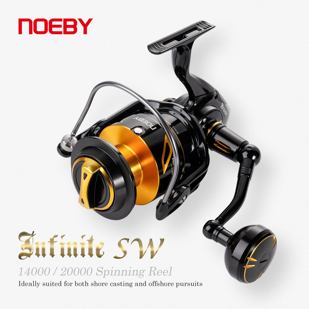 NOEBY Infinite Heavy Duty Zout - Surf Reel recensie en prijs