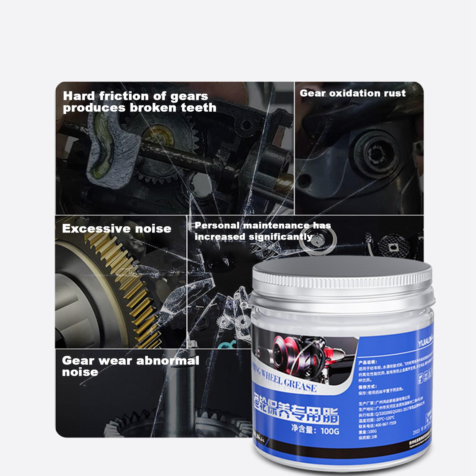 100g Onderhoudsolie en vet voo - Reel Grease recensie en prijs
